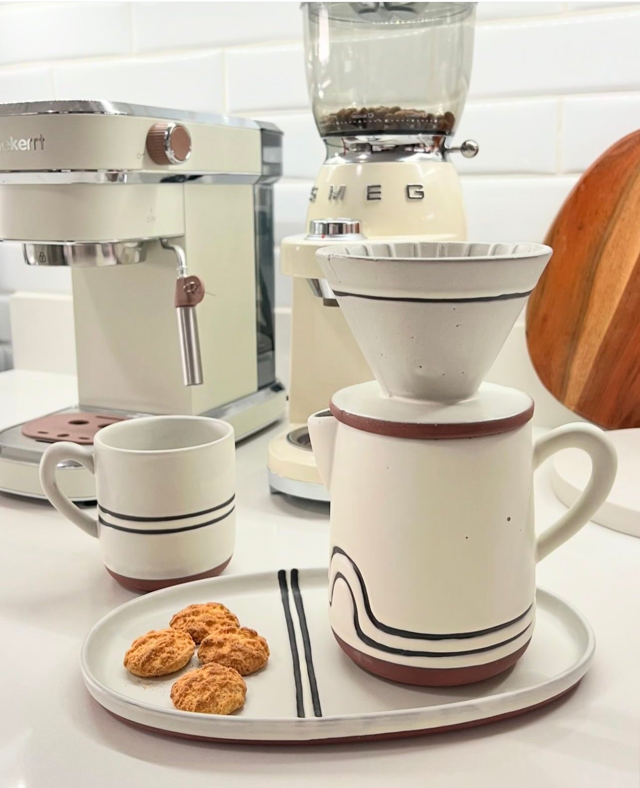 Set de café pequeño de aluminio Andros - España Set de café pequeño de aluminio Andros - España