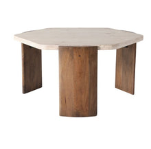 Cargar imagen en el visor de la galería, Mesa de centro beige 32"

