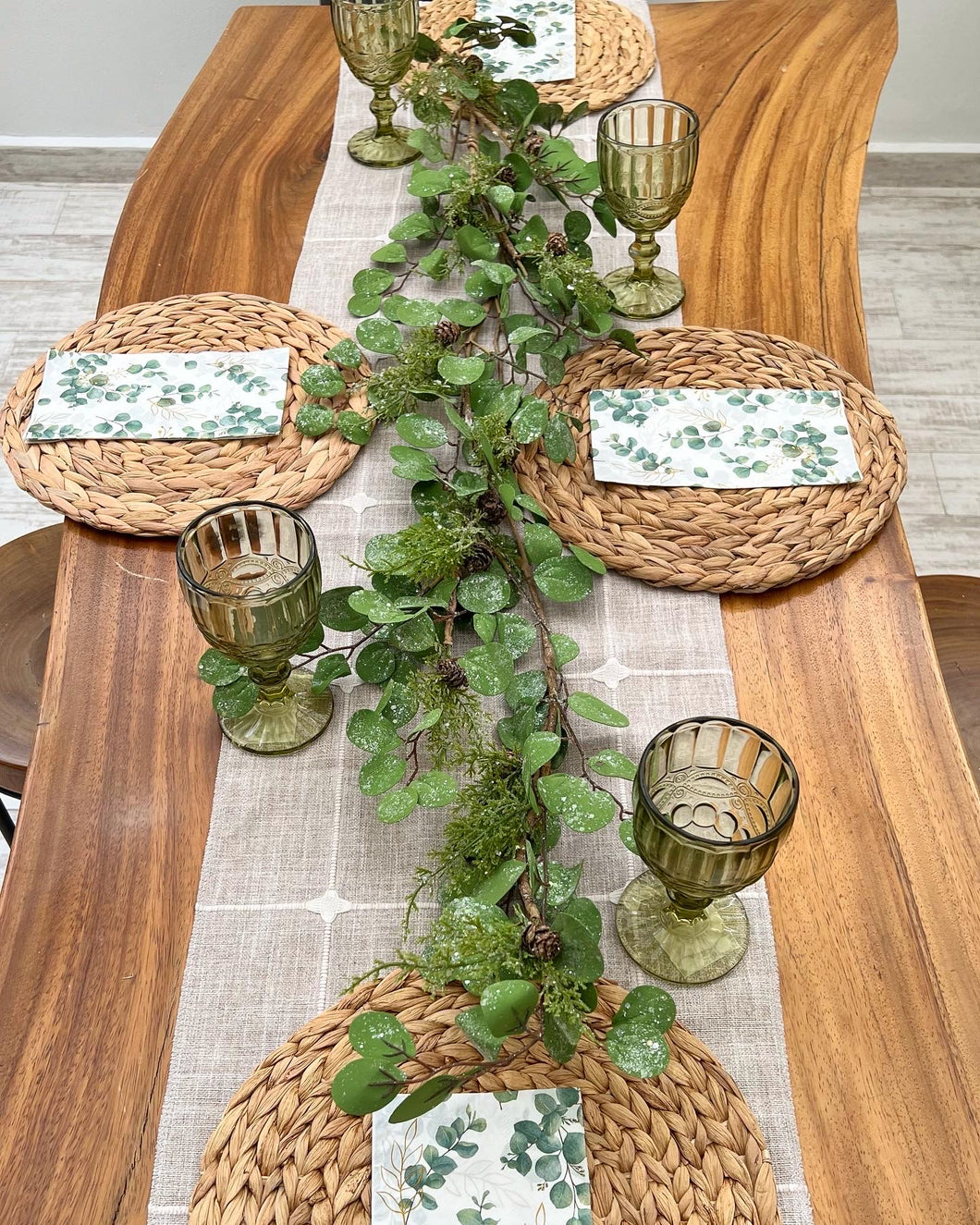 Guirnalda de eucalipto