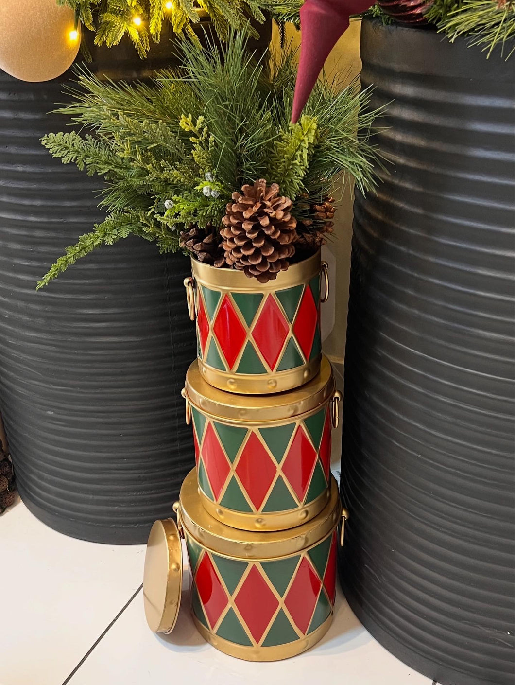 Set maceteras de tambor