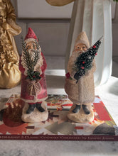 Cargar imagen en el visor de la galería, Set de 2 Santas vintage
