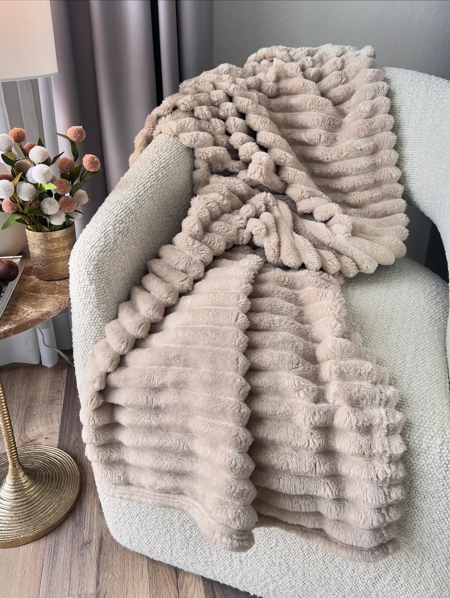 Beiege Throw Throw beige – Armoníal HN