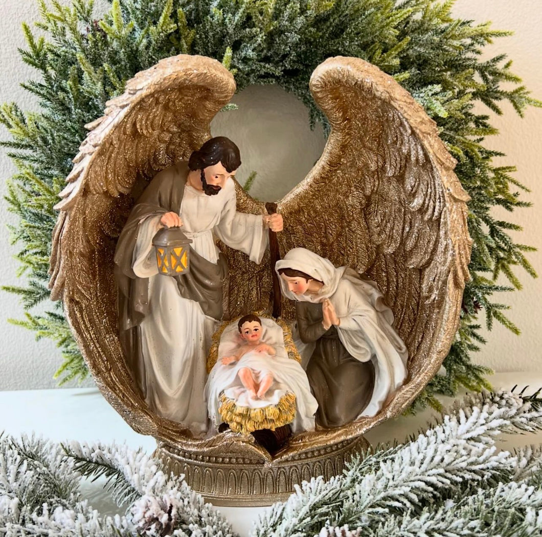 Nacimiento con alas