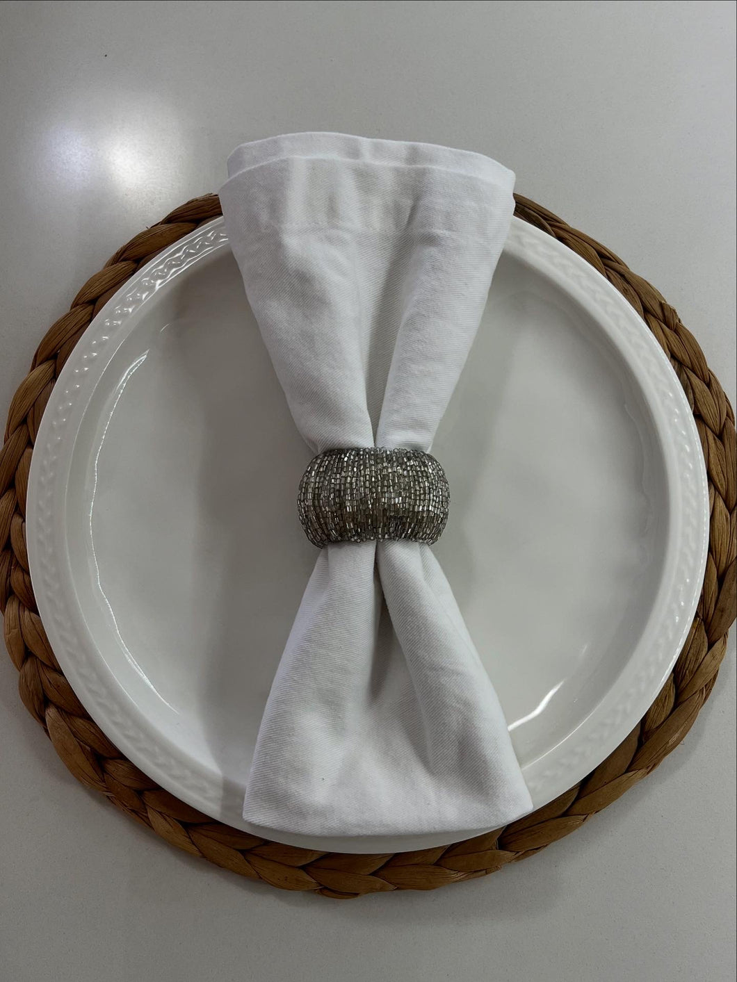 Set de cuatro anillos para servilletas