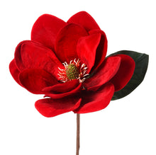 Cargar imagen en el visor de la galería, Magnolia roja velvet 12&quot;
