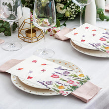 Cargar imagen en el visor de la galería, Servilletas florales desechables
