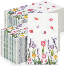 Cargar imagen en el visor de la galería, Servilletas florales desechables
